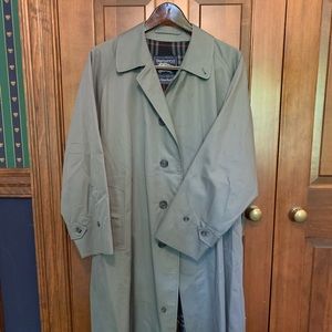 Men’s Vintage Grey Burberry Trench Coat